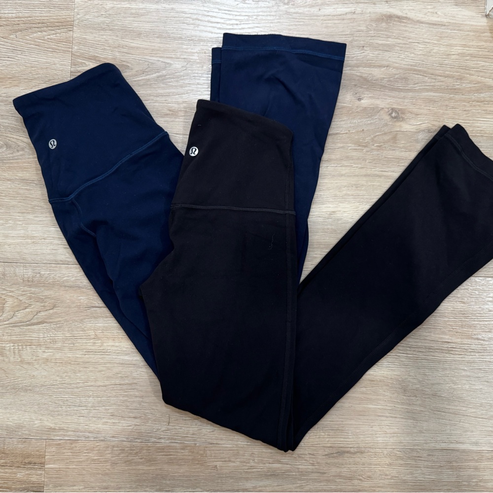 Lululemon mini flare legging pants